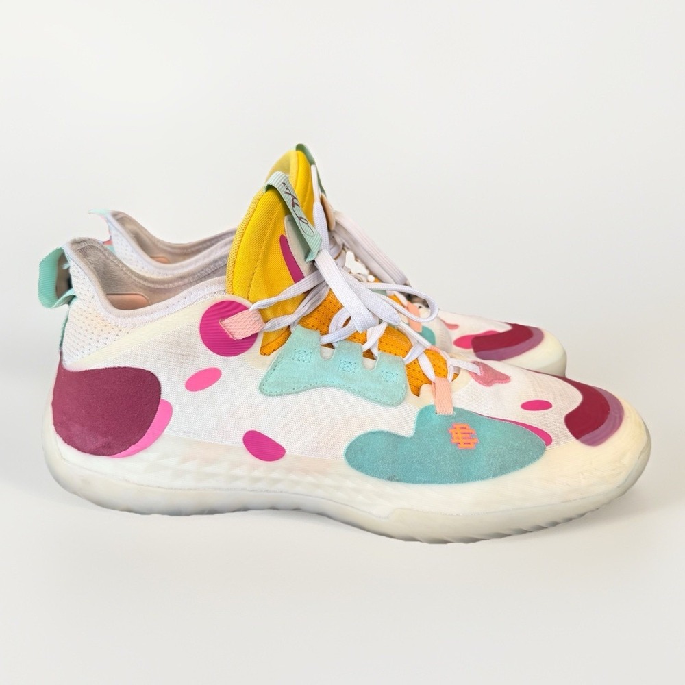 James Harden Men's Size 12 - adidas Harden Vol. 5 Futurenatural Magnolia